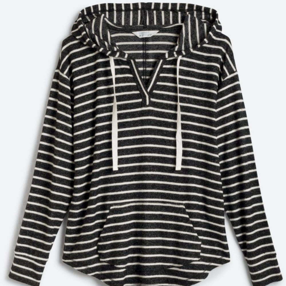 Brushed Knit Hoodie